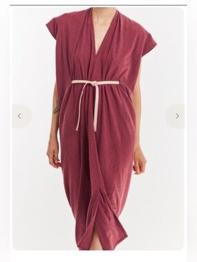 Miranda Bennett Studio Knot Silk Noil in Dust Rose